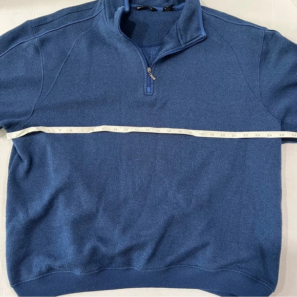 PGA Tour Men’s Blue Quarter Zip Golf Pullover Size XL - Picture 5 of 12